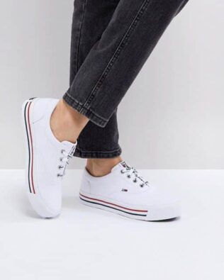 Jeans Stripe Sole Plimsolls